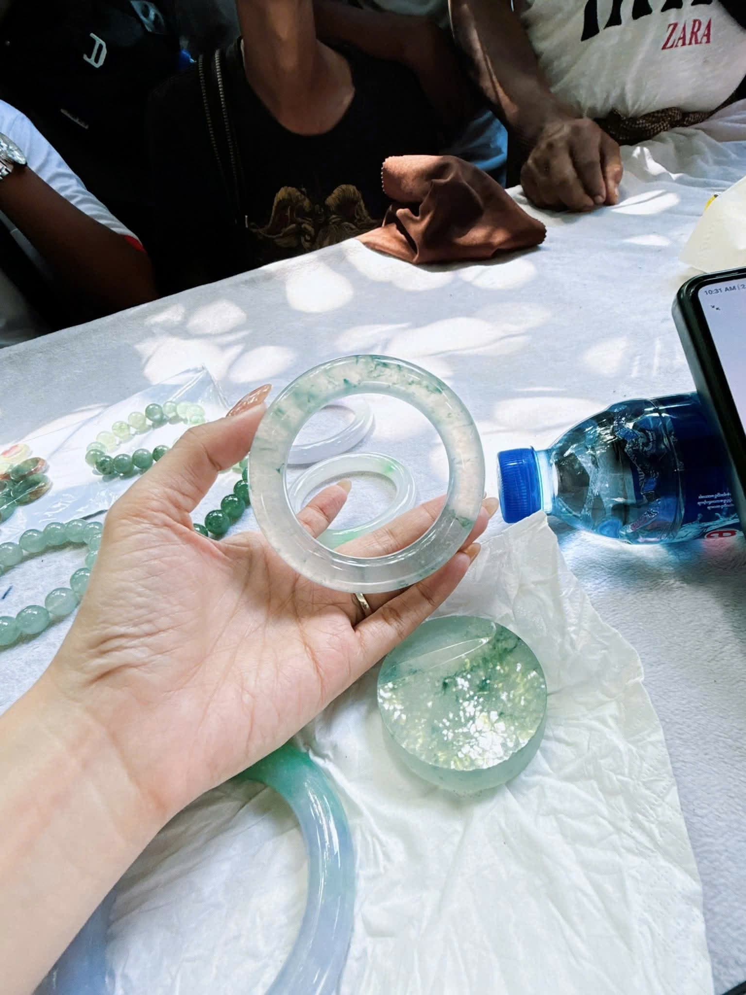 Tượng Long Quy Ngọc Bích Xanh